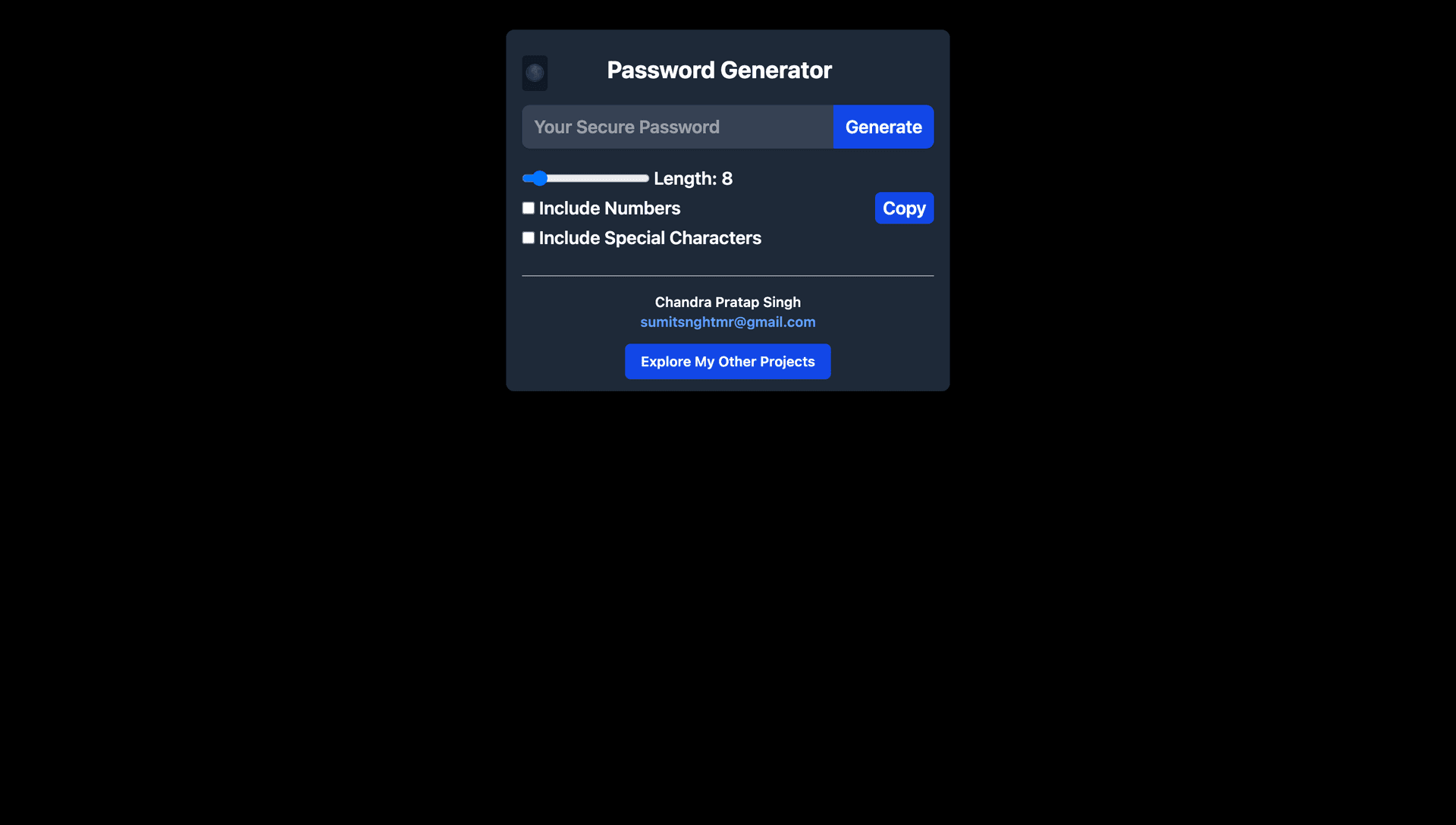 Password Generator App