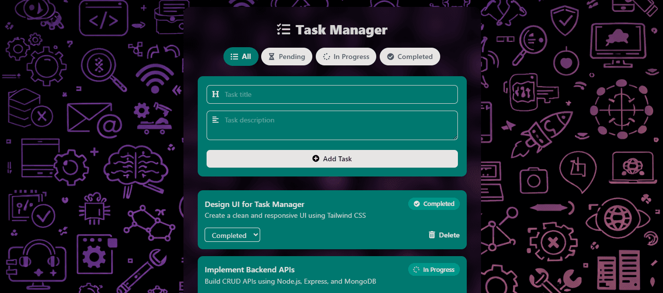 Task Management Web Application